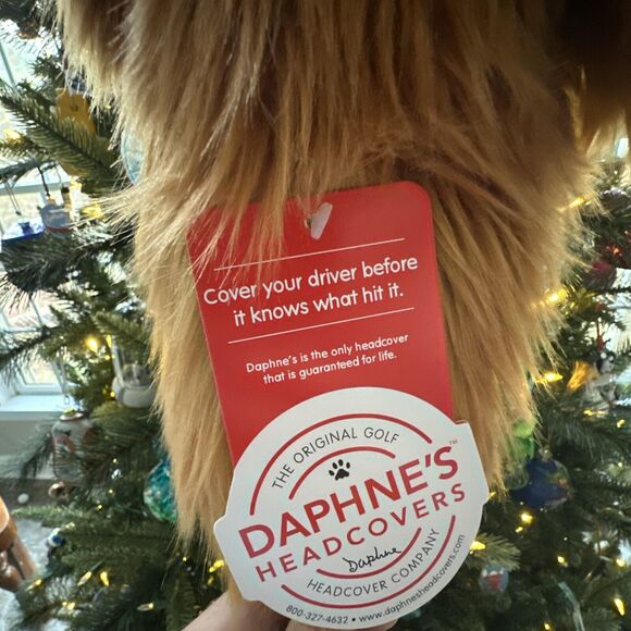 Daphne's Golden Doodle Dog Driver/Fairway Wood “The Original” Headcover NWTs - Picture 3 of 9